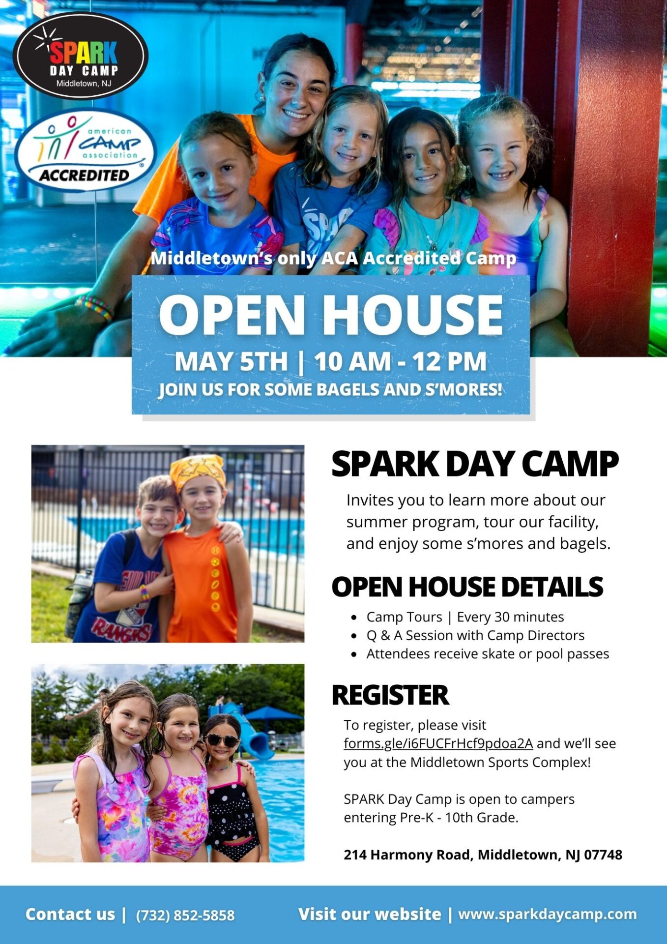 SPARK Day Camp - 2024 Spring Open House